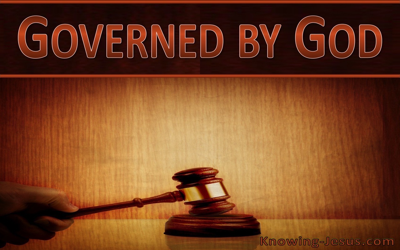 Governed by God (devotional)07-18 (brown)